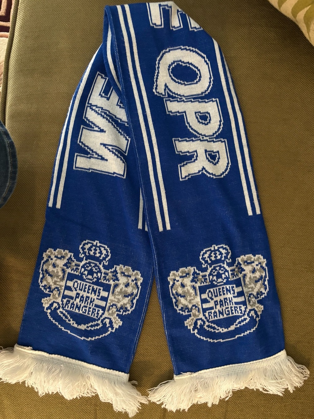 Queens Park Rangers Blue Fan Scarf